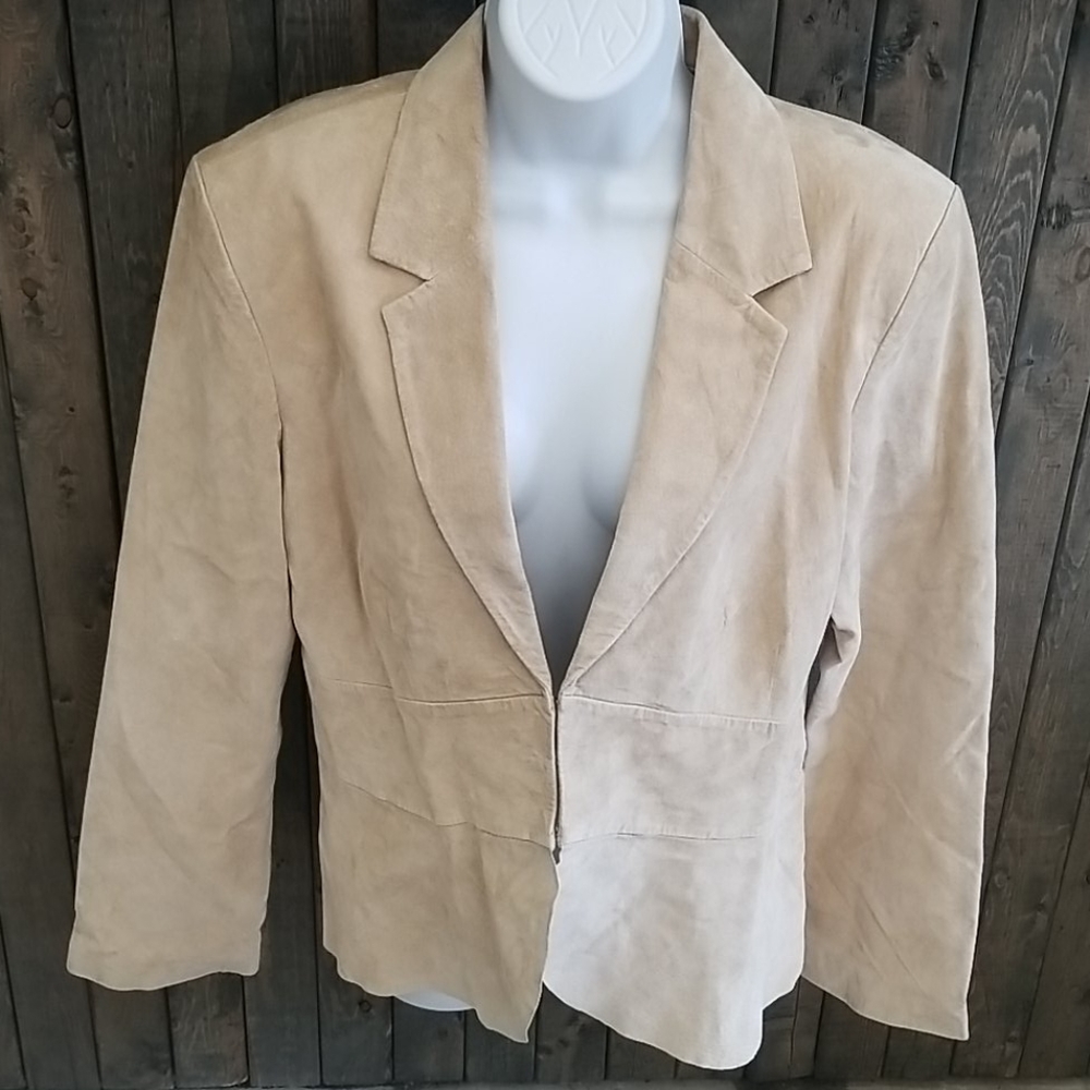 Together Long Sleeve Leather Jacket